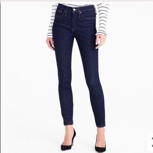 9" high-rise toothpick jean